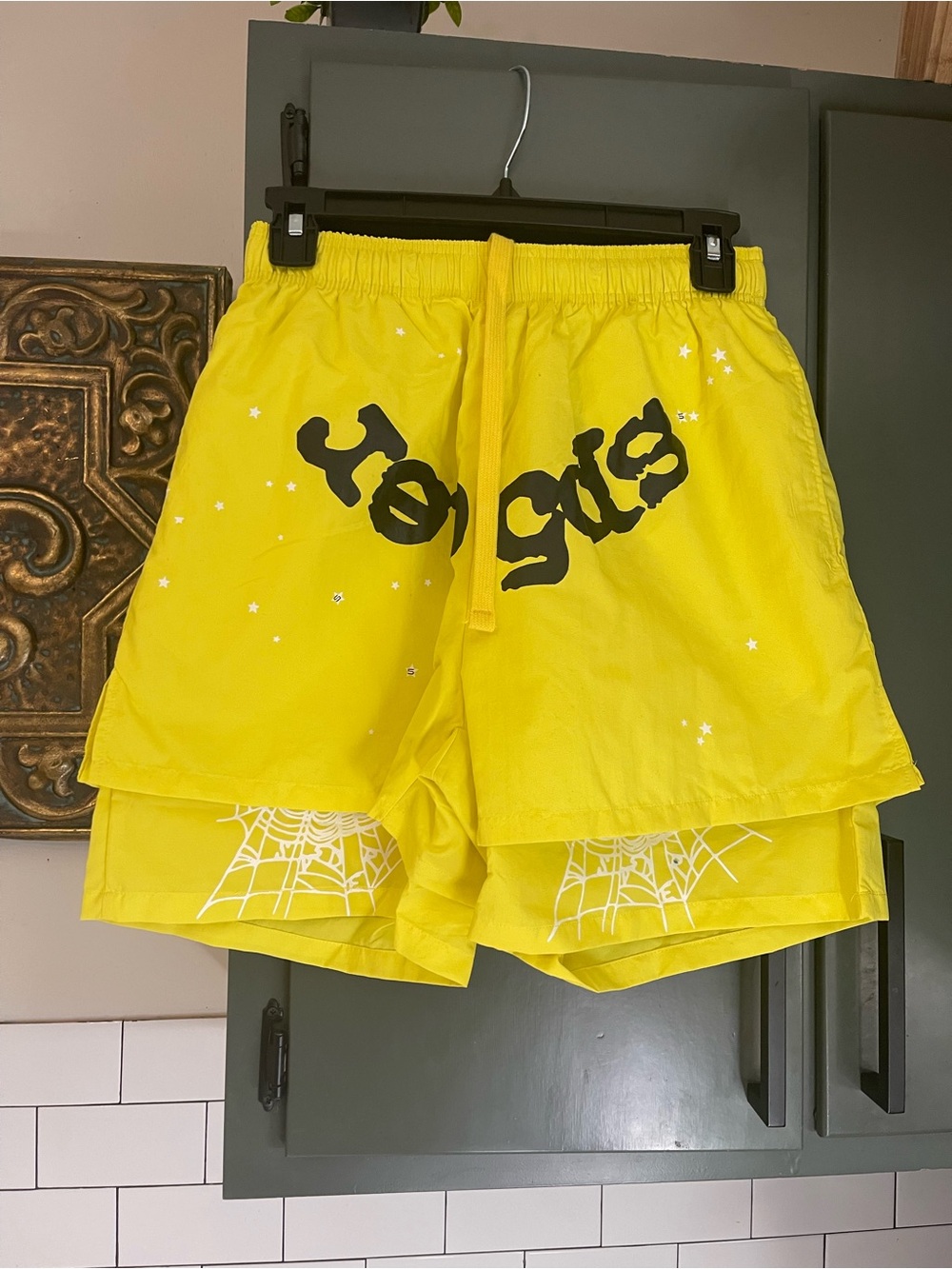 Men’s Graphic Design Shorts Size S.